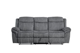 Zubaida 2-Tone Gray Velvet Sofa Model 55025 By ACME Furniture